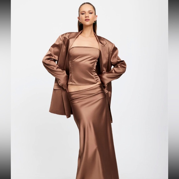 LIONESS  NYC BLAZER RUSSET - NWT - Picture 3 of 5